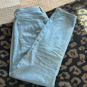 Levi’s wedgie icon fit high waisted jeans
